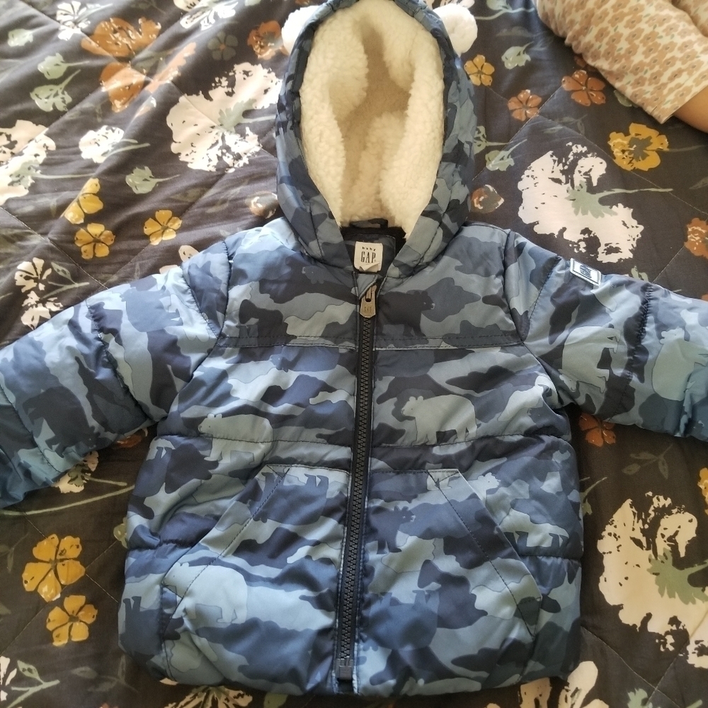 Gap | Bear Ears Puffer Jacket